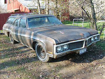 Buick : Other estate 1970 buick estate station wagon original complete with 455 engine 46 k miles