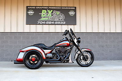 Harley-Davidson : Touring 2015 flrt freewheeler trike custom 1 of a kind 15 k in xtra s blacked out