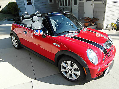 Mini : Cooper S 2006 mini cooper s convertible ultra low miles chile red christmas gift