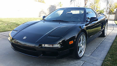 Acura : NSX Coupe Beautiful Black 1991 Acura NSX, 3 owner car, no accidents, 50K miles