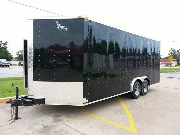 2016 NEW 8 1/2' x 20' Tandem 3500#, Extra Tall 7ft, Enclosed Trailer