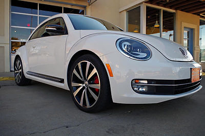 Volkswagen : Beetle - Classic Turbo 2012 volkswagen beetle turbo 27 k miles 19 alloy wheels heated seats more