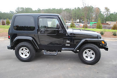 Jeep : Wrangler sahara 2004 jeep wrangler sahara 5 speed black hard top 4 x 4 trades welcome n carolina