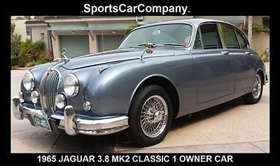 Jaguar : Other 3.8 MK2 1965 jaguar 3.8 mk 2 1 owner classic rare original california car incomparable