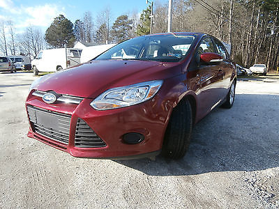 Ford : Focus 2014 Ford Focus SE Sedan 2.0L I4 Flex Fuel SUPER C 2014 ford focus se sedan 2.0 l i 4 flex fuel super clean 5 speed man low reserve