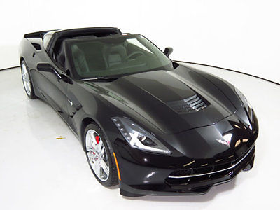 Chevrolet : Corvette 2dr Stingray Coupe w/1LT 15 chevrolet corvette 1 lt appearance pkg performance exhaust red calipers