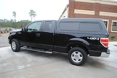 Ford : F-150 xlt 2010 ford f 150 super cab xlt black tan 4 x 4 1 owner high miles trades welcome n c