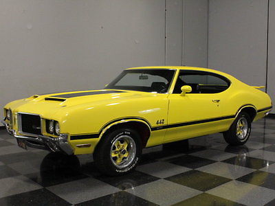 Oldsmobile : Cutlass CAN'T BEAT THE REAL THING, BUT THIS IS REAL CLOSE, 455 V8, 4BBL HOLLEY, 4 DISCS!
