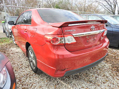 Toyota : Corolla S S Low Miles 4 dr Sedan Gasoline 1.8L 4 Cyl RED