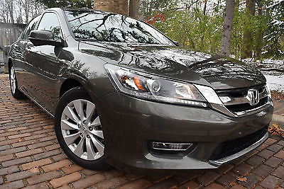 Honda : Accord EX-L  EDITION 2013 honda accord ex l sedan 4 door 2.4 l sunroof heated leather 17 alloy wheels