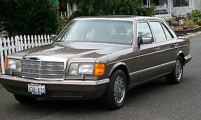 Mercedes-Benz : 500-Series SEL 1989 mercedes 560 sel absolutely stunning original condition 58 k miles