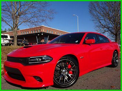 Dodge : Charger SRT 392 TOR RED 1 OWNER CLEAN CARFAX WE FINANCE! 6.4 l suede interior navigation power sunroof heated cooled seats