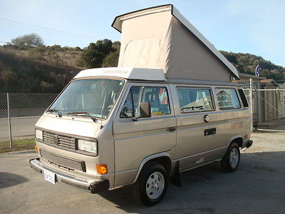 Volkswagen : Bus/Vanagon Westfalia Camper 1987 westfalia vanagon vw volkswagon campmobile california 3 owner beautiful