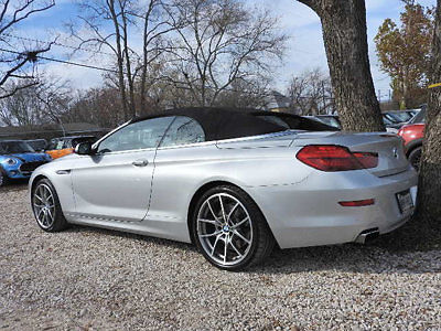 BMW : 6-Series 650i 650 i 6 series low miles 2 dr convertible manual gasoline 4.4 l 8 cyl silver