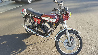 Yamaha : Other 1973 yamaha rd 350 red motorcycle