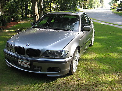 BMW : 3-Series Performance Package 2004 bmw 330 i zhp silver grey metallic black leather heated 98 k miles