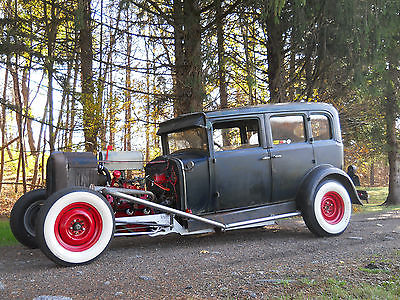 Ford : Model A Original 1929 sedan v 8 flathead c 4 auto disk front 4 link rear ratrod rat custom flatty