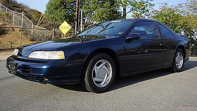 Ford : Thunderbird 5 Speed Supercharged 93 ford thunderbird supercharged sc coupe manual 3.8 l blue