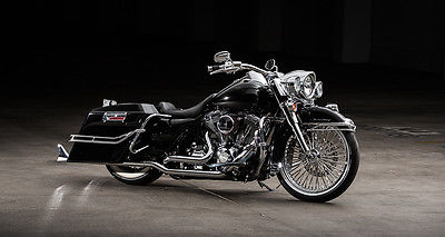 Harley-Davidson : Touring 2009 harley davidson road king flhr custom cholo style build just completed