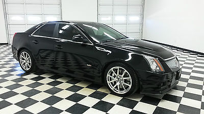 Cadillac : CTS V Sedan 4-Door 2012 cadillac cts v sedan 4 door 6.2 l black great condition