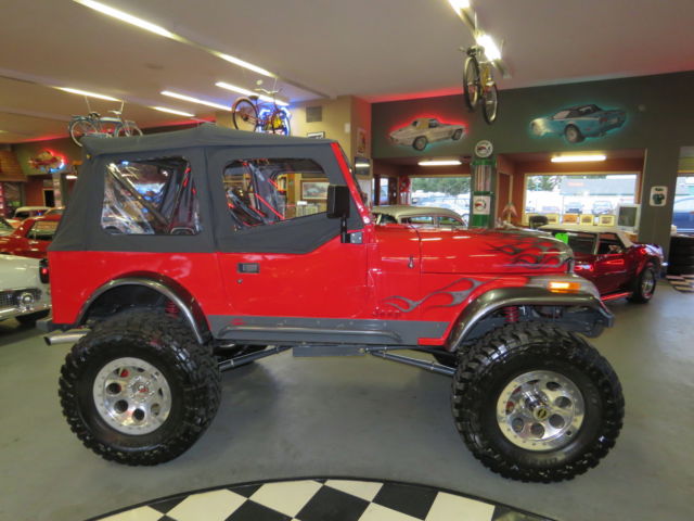 Jeep : Wrangler CJ7 1984 jeep wrangler cj 7 show custom zz 383 vortec 425 hp sbc