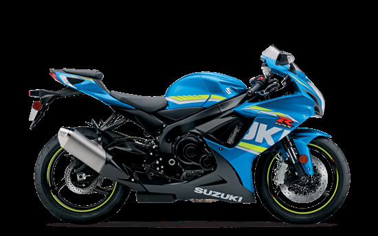 2017 Suzuki Gsx-R600 Blue