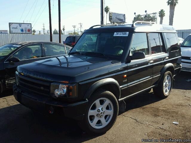 LAND ROVER DISCOVERY USED OEM PARTS WITH WARRANTY, 1