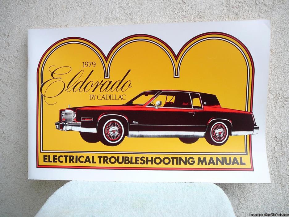 1979   CADILLAC  ELDORADO  Electrical  Troubleshoot  Manual
