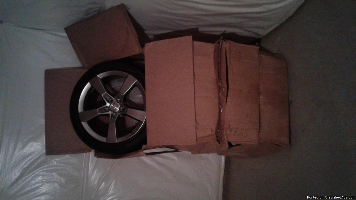 2011 factory 20 inch rims the rubber, 1