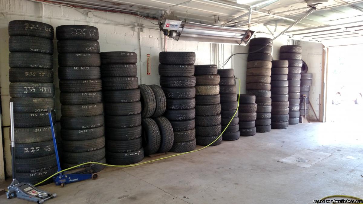 Tires, Tires Tires Used and New