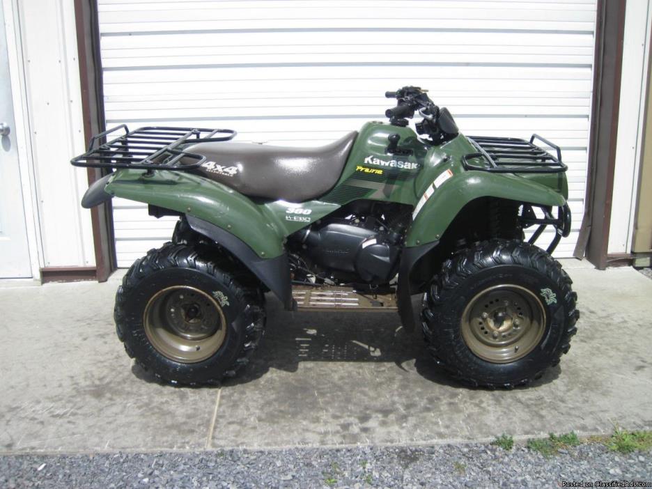 2003 KAWASAKI PRAIRIE 360 4X4 LOW Hrs