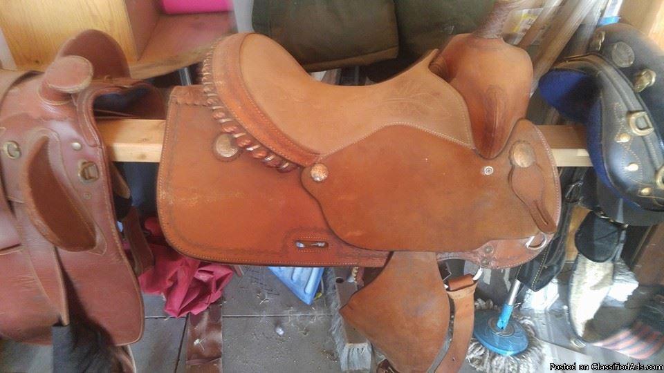 Various tac and saddles for sale