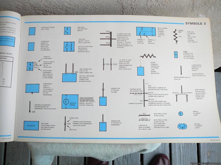 1979   CADILLAC  ELDORADO  Electrical  Troubleshoot  Manual, 1