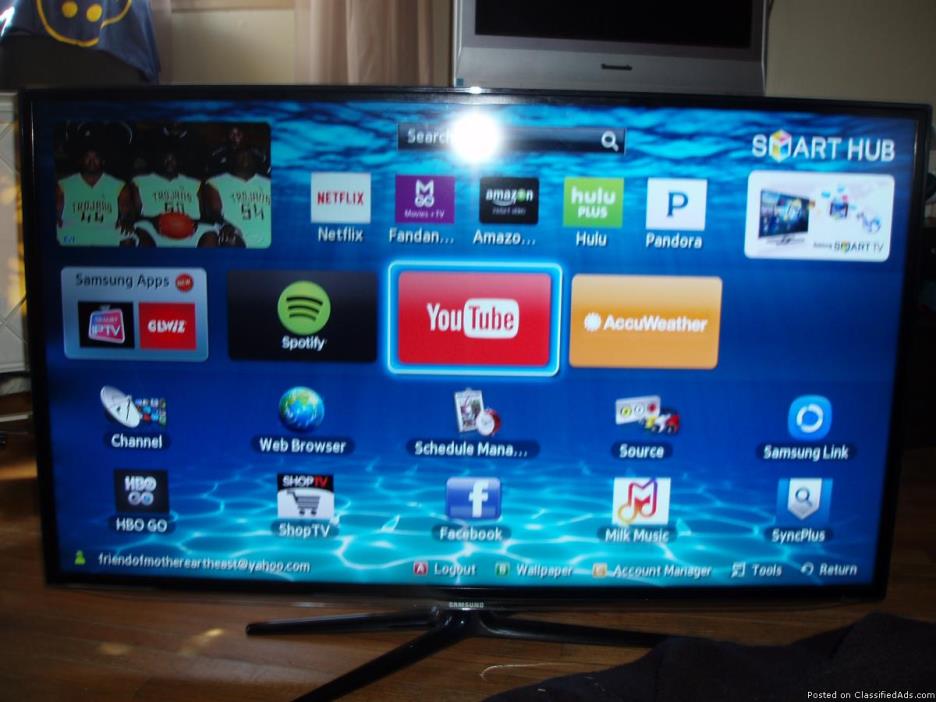 Samsung Smart TV UN50ES6100 50-Inch 108, 0