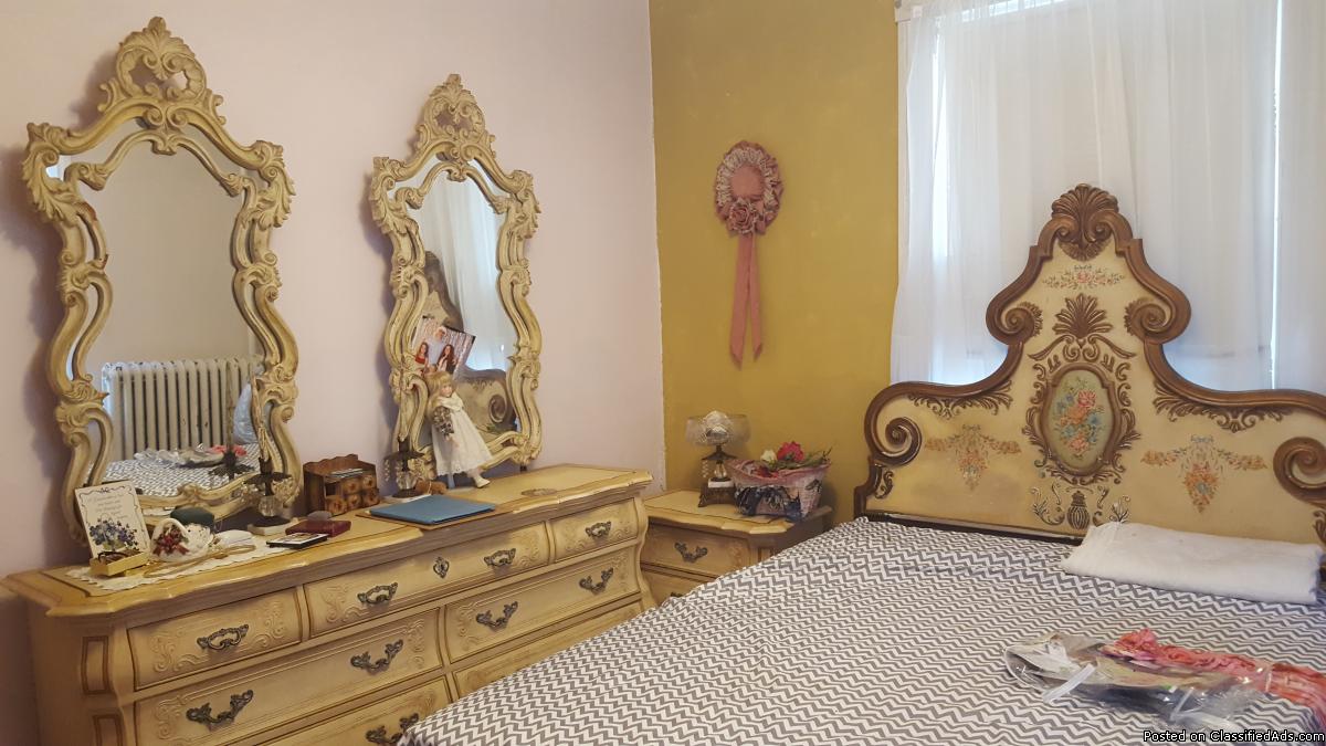 Antique bedroom set, 0