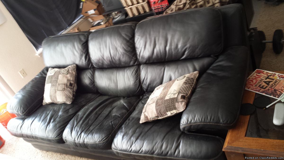 Black Leather Couch, 0