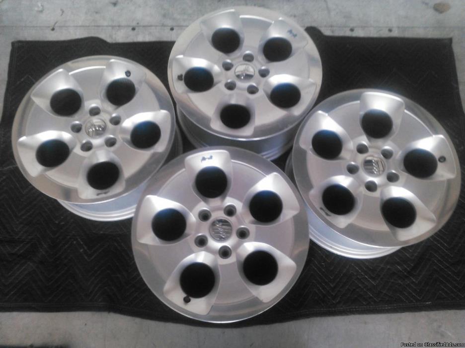 8x18 jeep wheels make offer call or text, 0