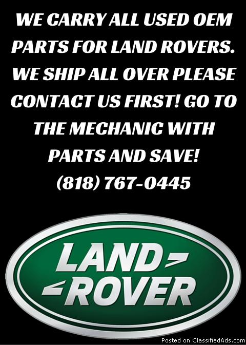 RANGE ROVER USED ENGINE, 0