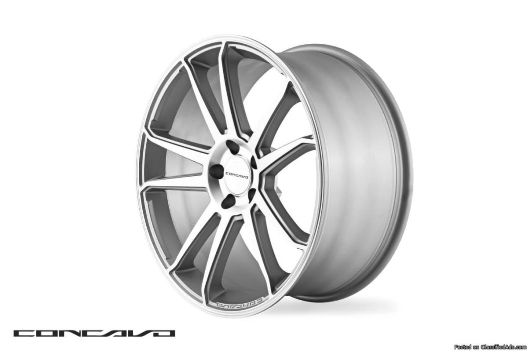 20 Inch Concavo Straggered Wheels, 2