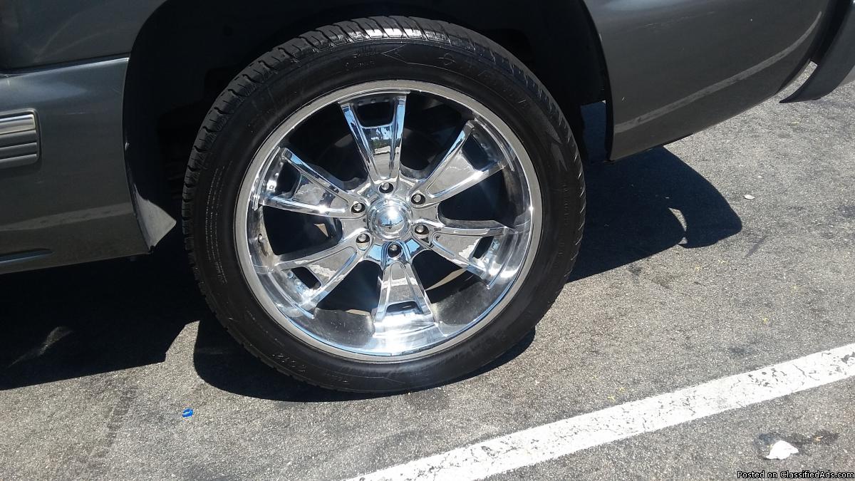 22inch rims and tires like new, 0