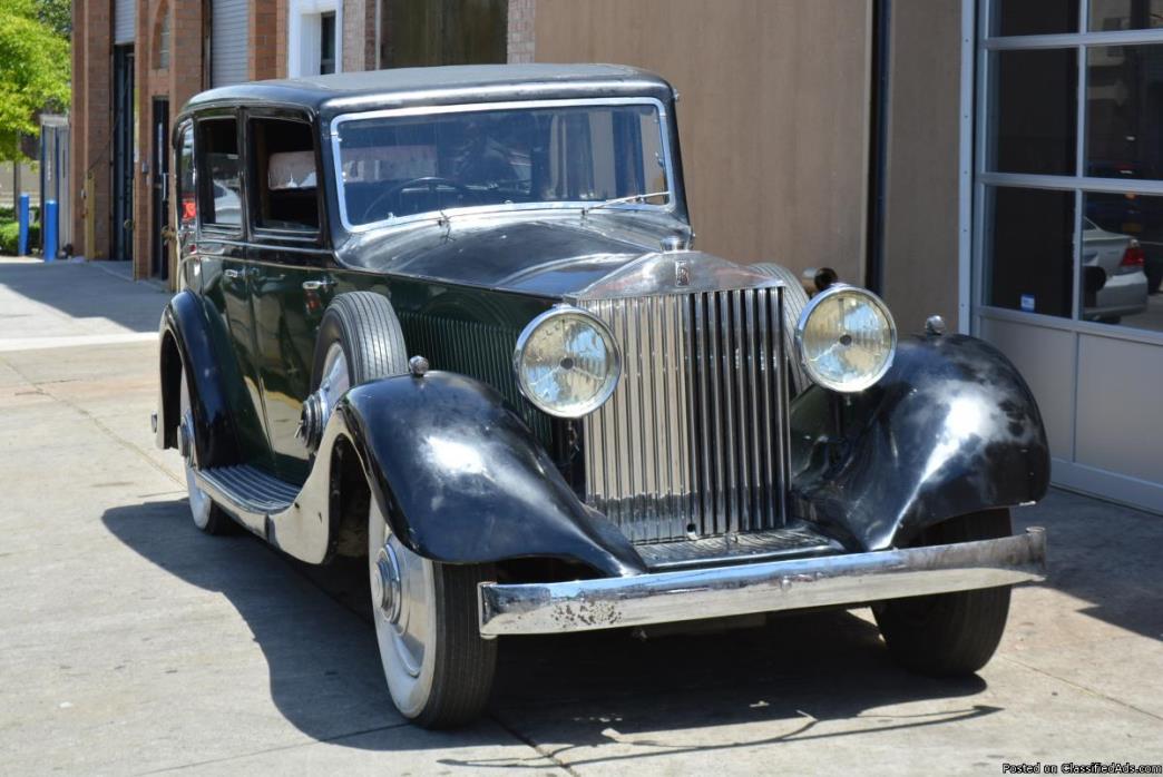 1935 Rolls-Royce Phantom II Hooper Body RHD