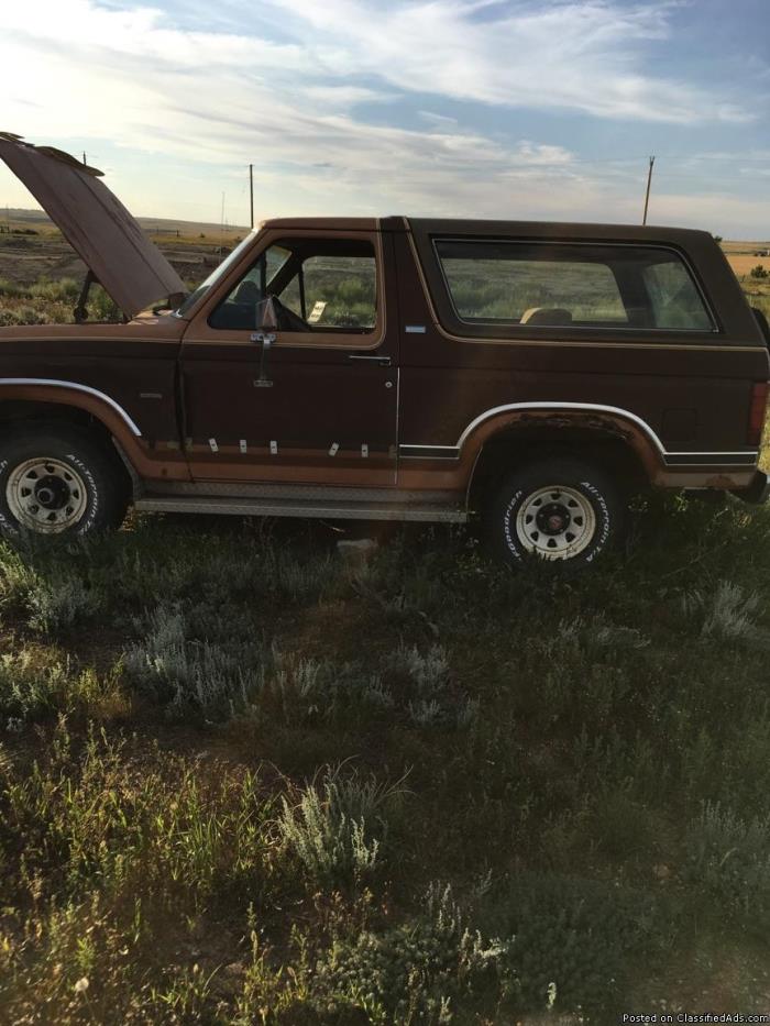 1982 Ford Bronco - Perfect for PARTS