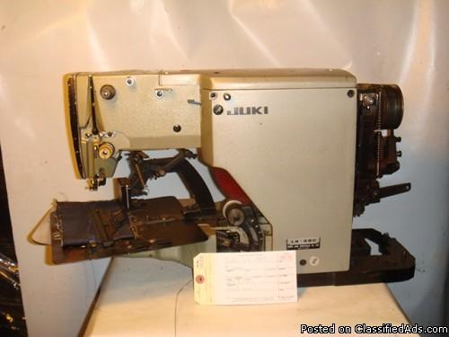 JUKI LK-980 BARTACK SEWING MACHINE MISING BACK COVER