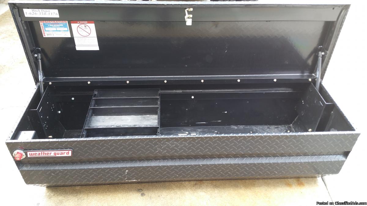 Knaack Weatherguard Aluminum Truck Bed Storage Box, 1