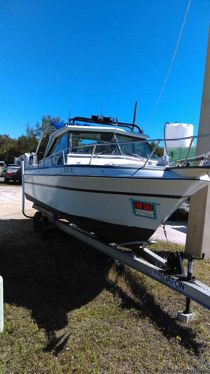 1987 Starfire 24.5 ft with trailer