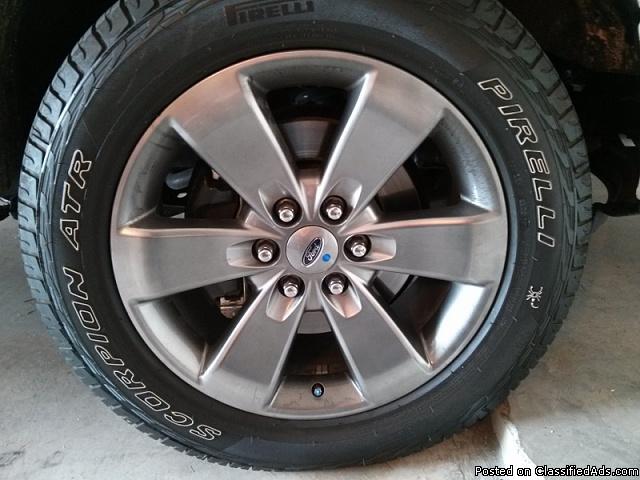 2014 f150 rims and tires, 0