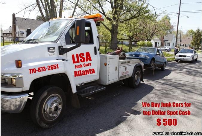 Cash for Junk Cars Atlanta $500 7708732651