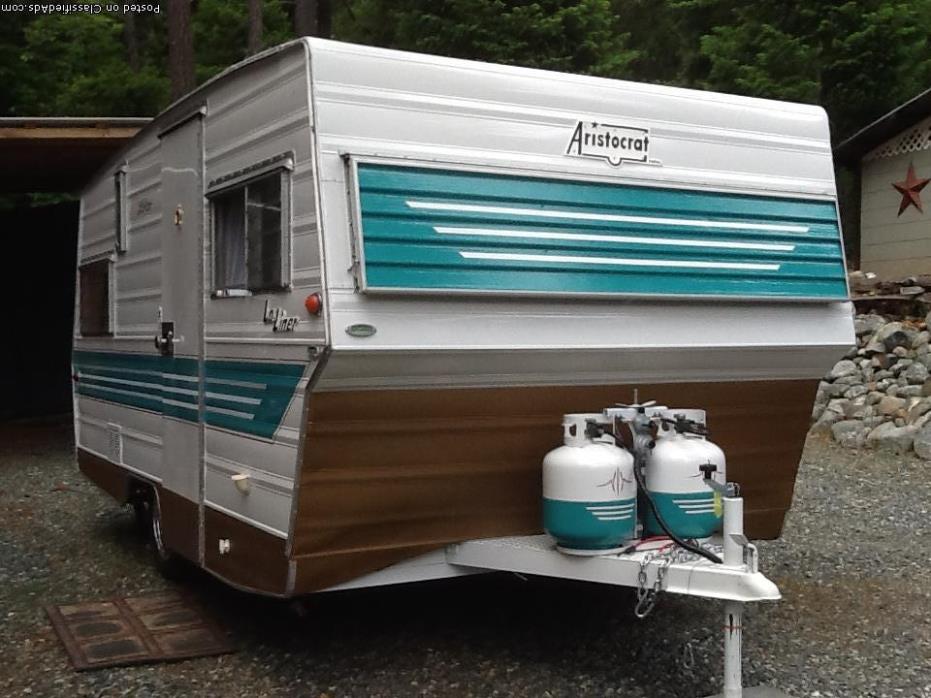 1965 aristocrat camp trailer