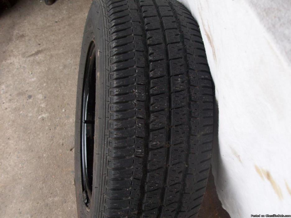used tire:  CHECK OUT NEW PRICE. 9/12, 1