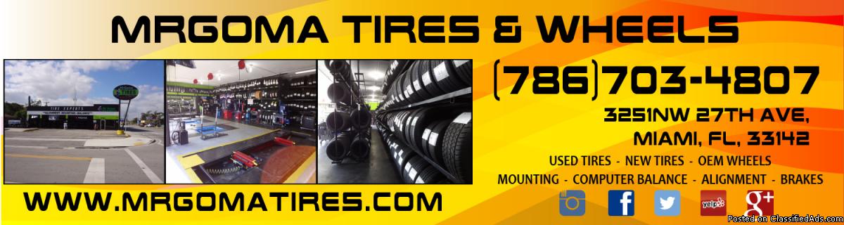 Auto Service in Miami & New and Used Tires, 1